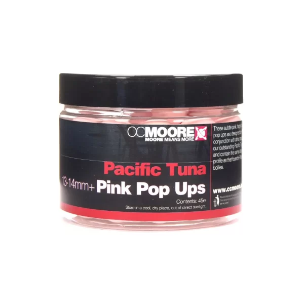 CCMOORE PACIFIC TUNA POP UPS PINK 12MM