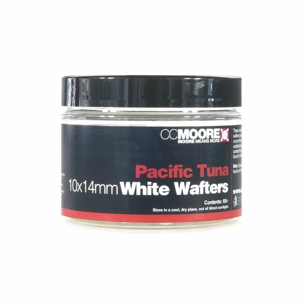 CCMOORE PACIFIC TUNA DUMBELL WAFTERS 10X14MM WHITE
