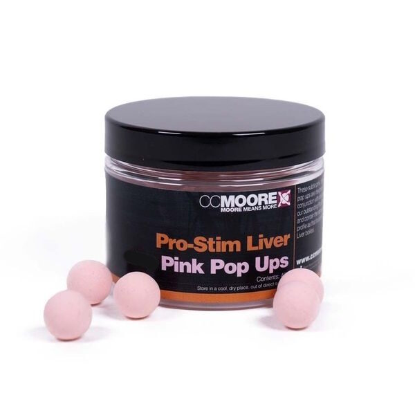 CCMOORE PRO-STIM LIVER POP UPS PINK 12 MM