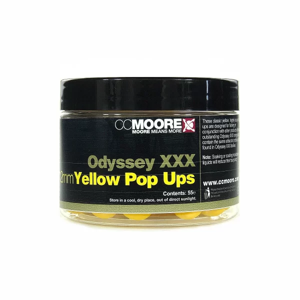 CCMOORE ODYSSEY XXX POP UPS YELLOW 14MM