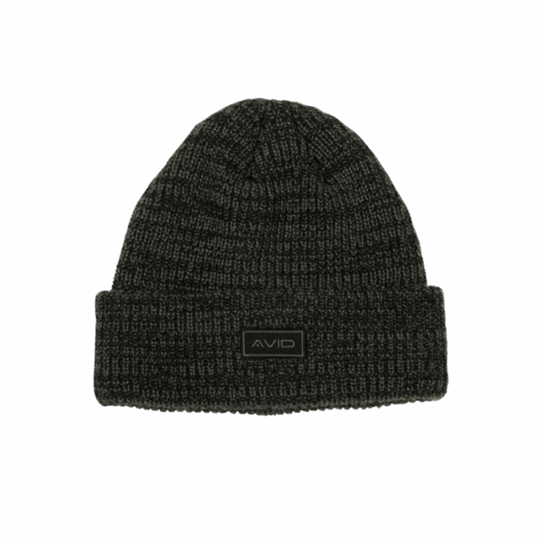 AVID CARP MARL KNIT BEANIE GREEN