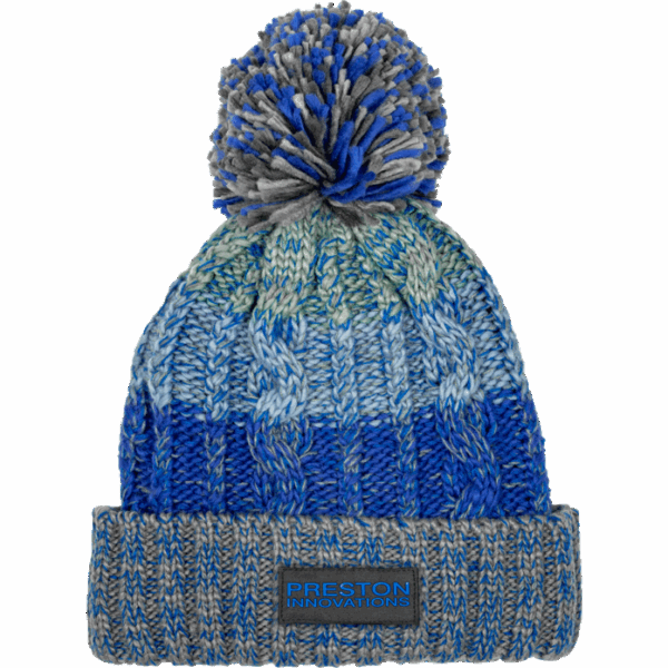 PRESTON COLOUR BLOCK BOBBLE HAT