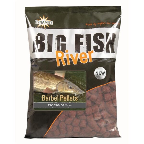 DYNAMITE BAITS Big Fish River Barbel Pellets 1,8KG